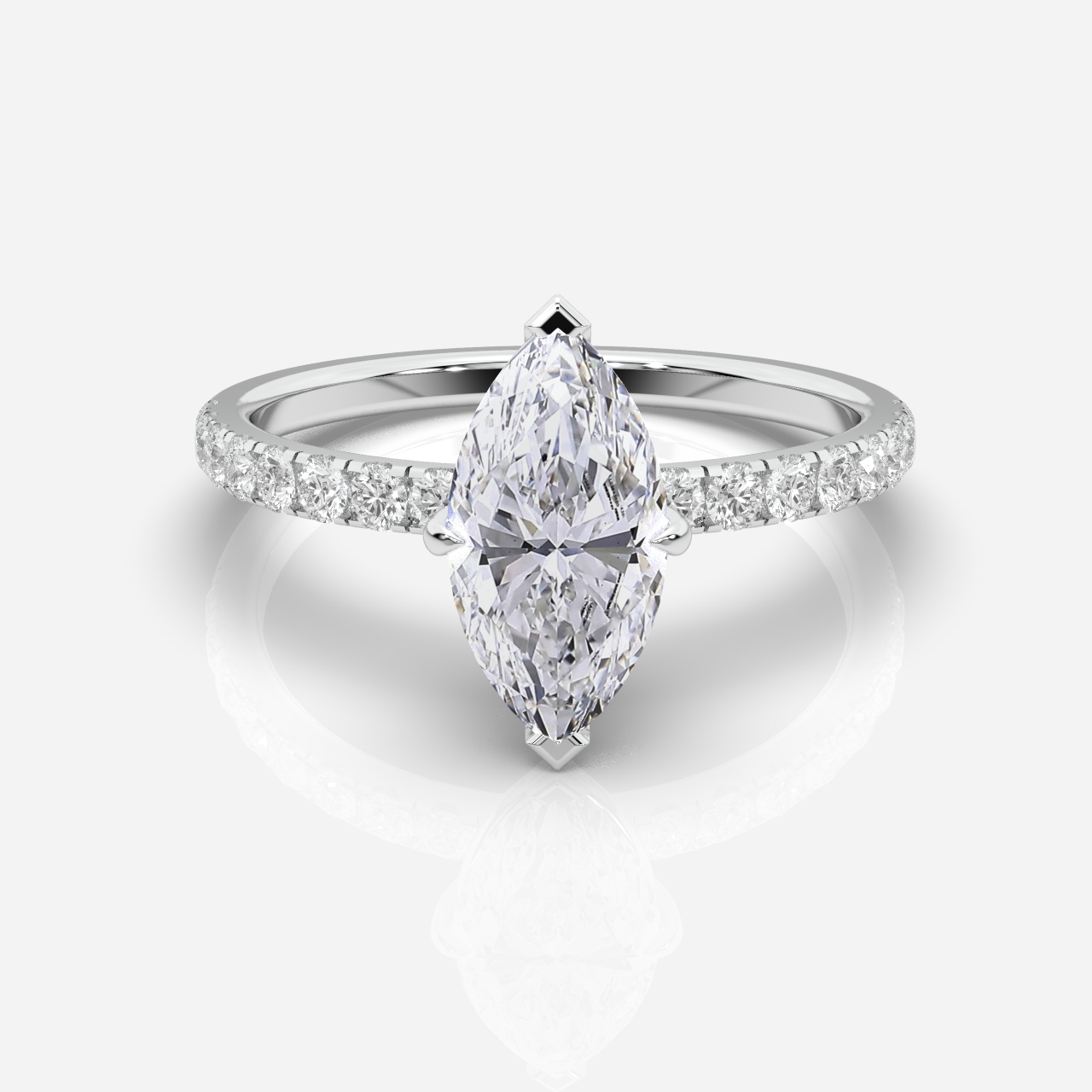 Juliette Diamond Band Marquise